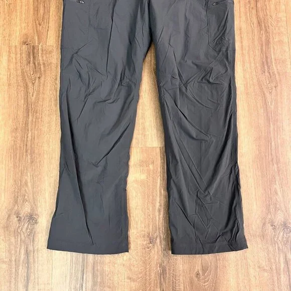 LL Bean Men's Cresta Hiking Pants, Standard Fit, Fleece-Lined Gray Sz 38 - Picture 4 of 12